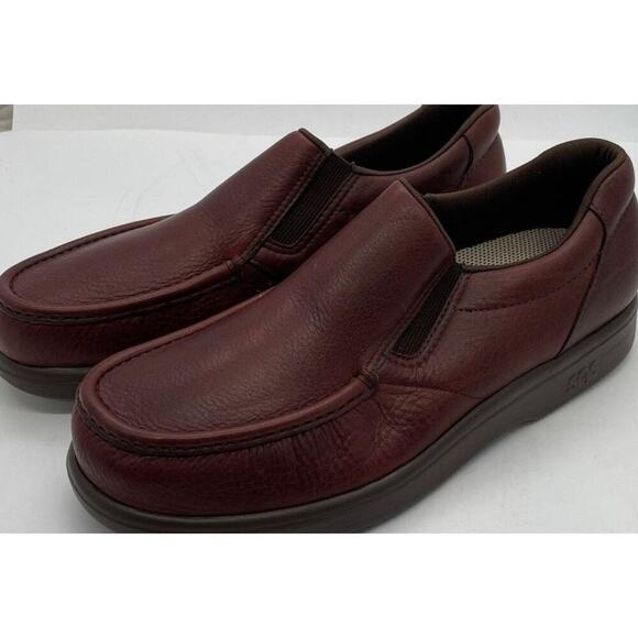 SAS MEN'S SIDE GORE COMFY SLIP-ON SHOE San Antonio Shoes Size 12N New Excellent - Picture 2 of 7